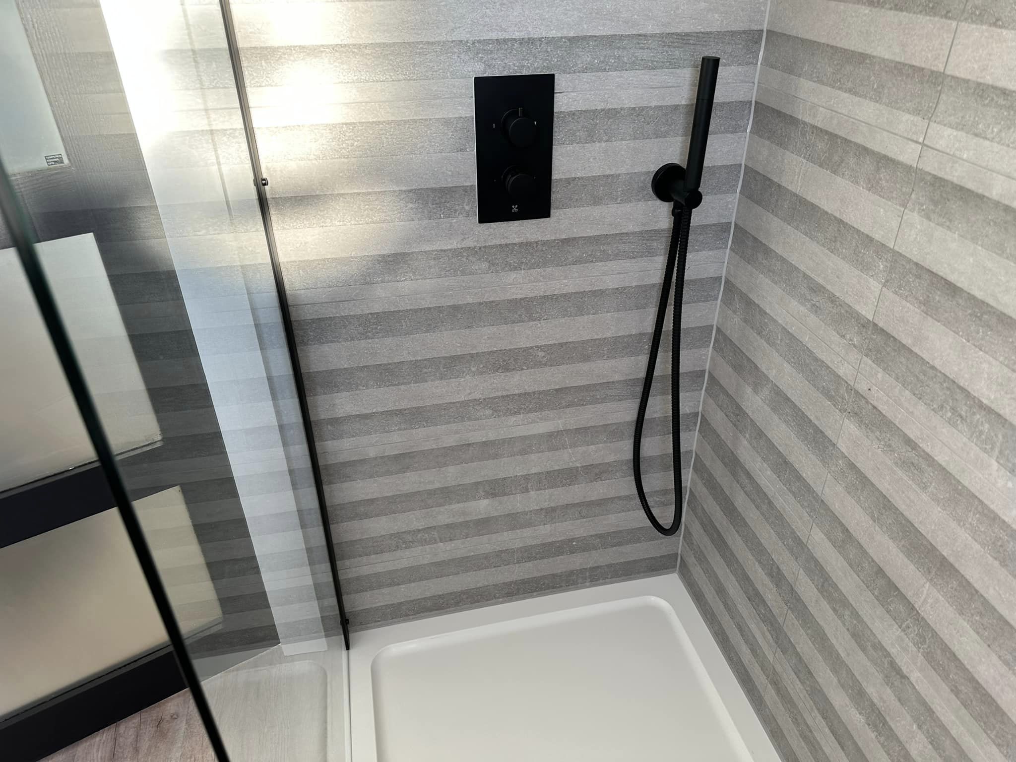 matt black bathroom fixtures